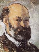 Paul Cezanne Self-portrait painting